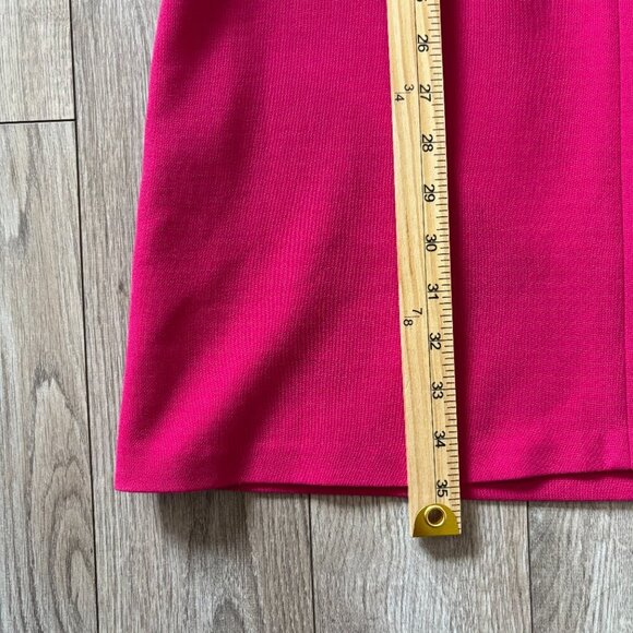 Diane Von Furstenberg Fleur Split Neck Sheath Mini Dress Size 4 - Picture 11 of 11